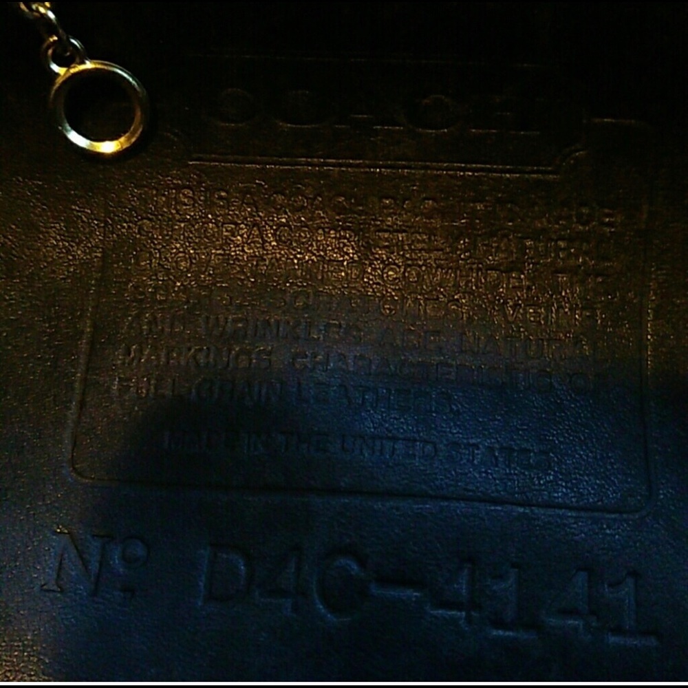 Vintage Coach Bucket Purse - Picture 3 of 5